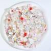 White accessories, wide color palette