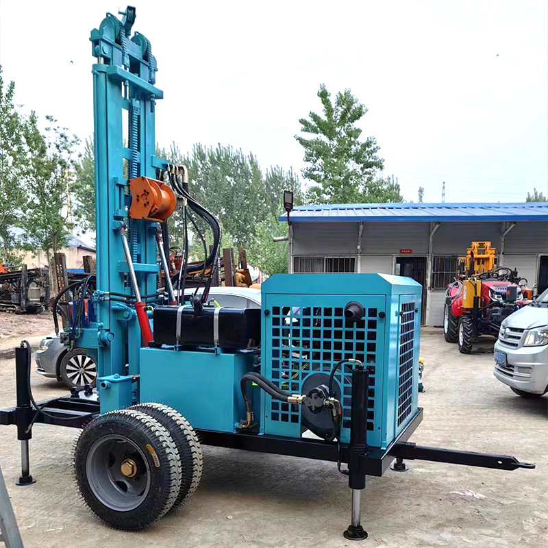 广顺厂家常年生产液压打井机 操作简单液压打井机 液压打井机