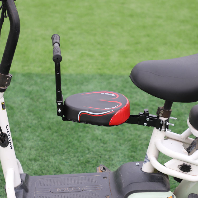 Suitable for Electric Vehicles, Bicycles, Scooters, Children's Front-Mounted Seats, Foldable Electric Bike Child Seats
