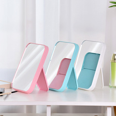 New innovative folding mirror, desktop mirror, minimalist dressing mirror for student dormitory, Yiwu home and daily necessities wholesale