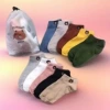 PD027 Women's Socks [Ten Color Bears]