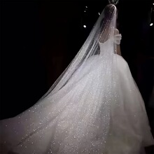 L 90621 Bridal Veil with Sequins �����^�� ���R�d�羳�W��