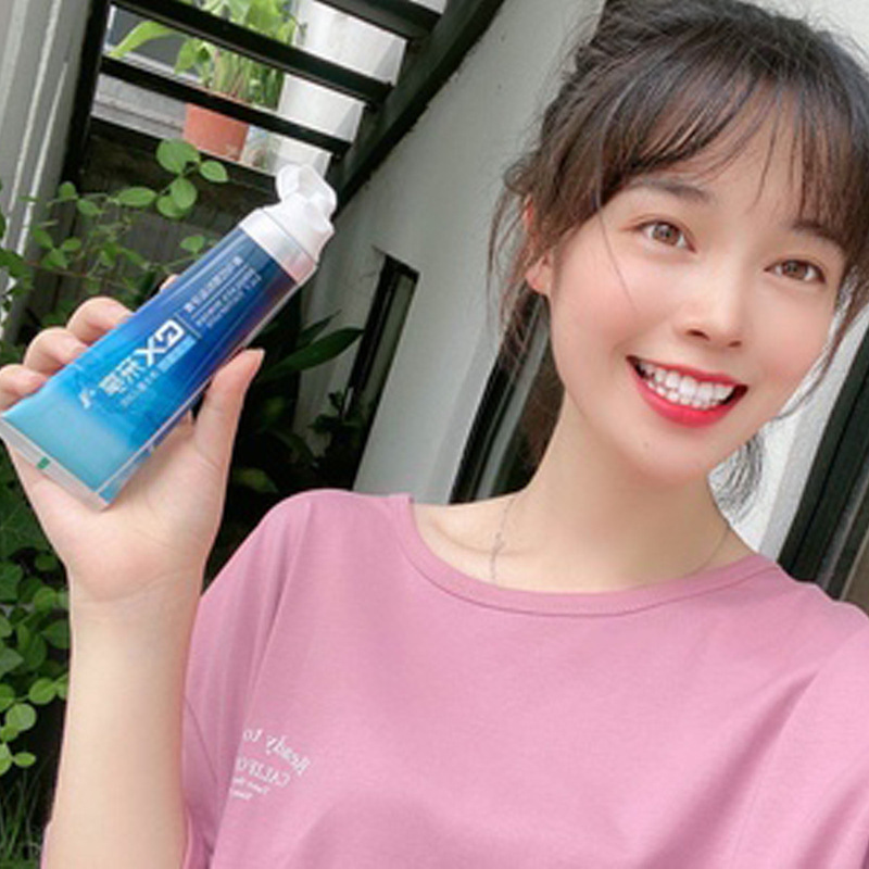 Enjoy Himalayan Pink Salt Toothpaste 120g Clean Mouth Fresh Breath Mint Flower Scent Wholesale