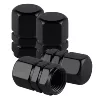 Hexagonal, black