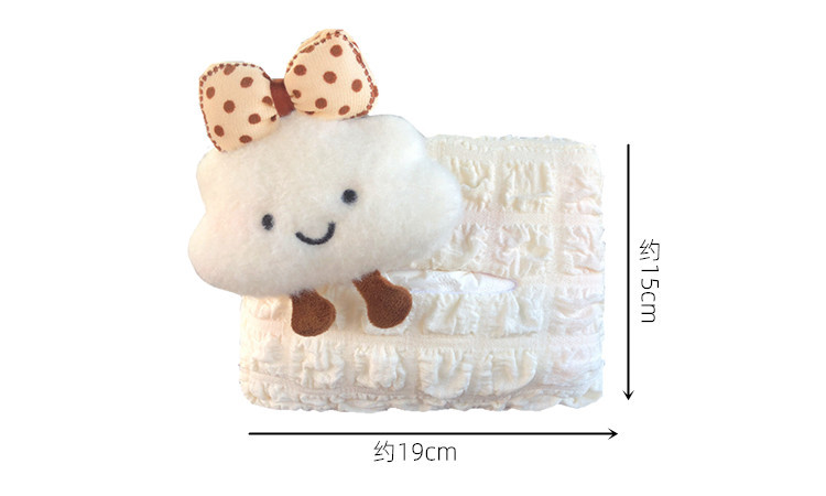 2026 New Model Car Tissue Box, Plush Hanging Type, Universal, Car Interior Accessories, Wholesale from Manufacturer, Cross-Border Dropshipping