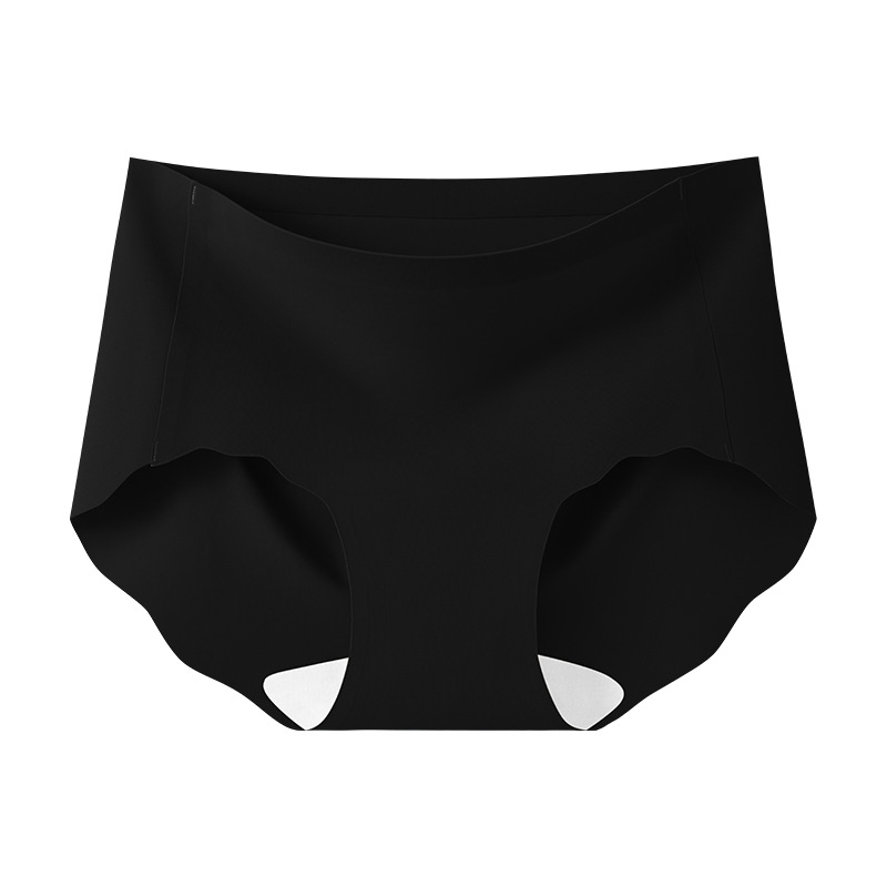 Ropa interior, seda de hielo para mujer, entrepierna larga antibacteriana, base líquida invisible, calzoncillos deportivos para mujer, ropa interior sin costuras, verano