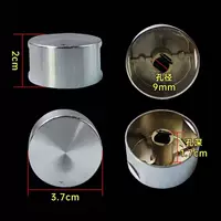 Металлическая ручка зажигания для газовой плиты, переключатель с узором солнца, аксессуары, ручка зажигания с круглой точкой, 8 мм, 6 мм