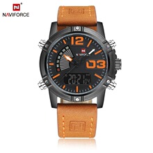 NAVIFORCE 9095ʯӢ����ѧ�������з�ˮ�ֱ�����ָ��˫���˶��ֱ�