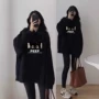 学生印花新款连帽卫衣