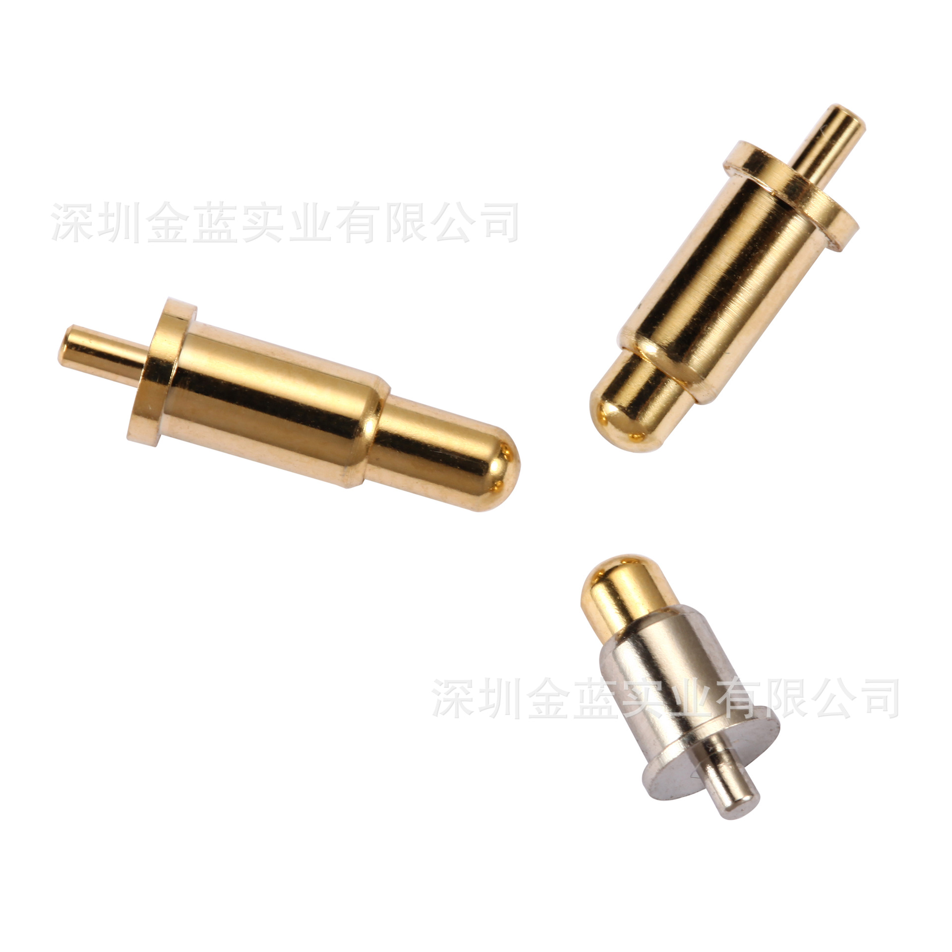 研发定制3A-5A大电流顶针 pcb插板式弹簧针 pogopin电极公母针座-阿里巴巴