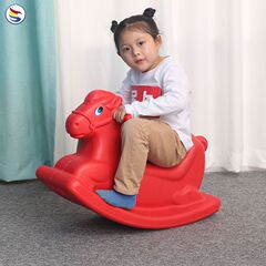 トロイの木馬子供用ロッキングホース幼稚園モノクロワンピースロッキングチェア赤ちゃん1歳ギフト赤ちゃんのおもちゃ