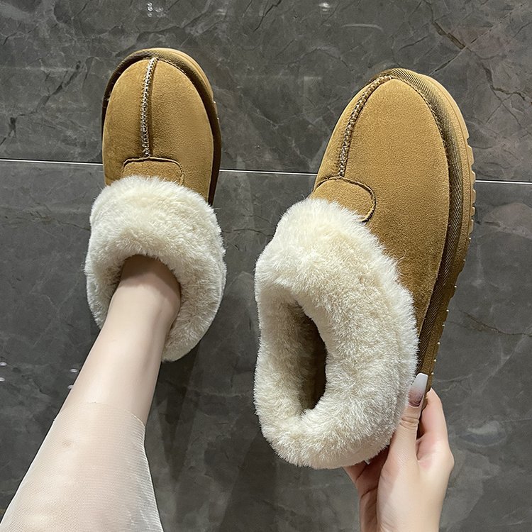 Snow boots for women in 2024 winter new Korean version round-toe…