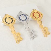 跨境货源钥匙形状家居办公墙壁挂件金属趣味创意新颖简约饰品配件