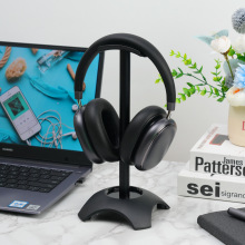 可拆卸头戴式耳机支架 可丝印logo 铝合金耳麦展示架子