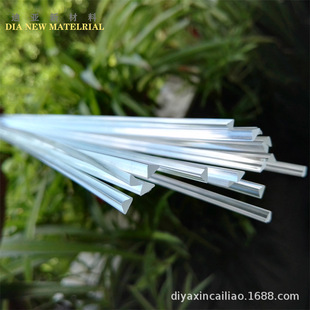 Acrylic triangle PMMA reinforcement strip plexiglass bonding Rod ps reinforcement triangle long strip equilateral isosceles strip