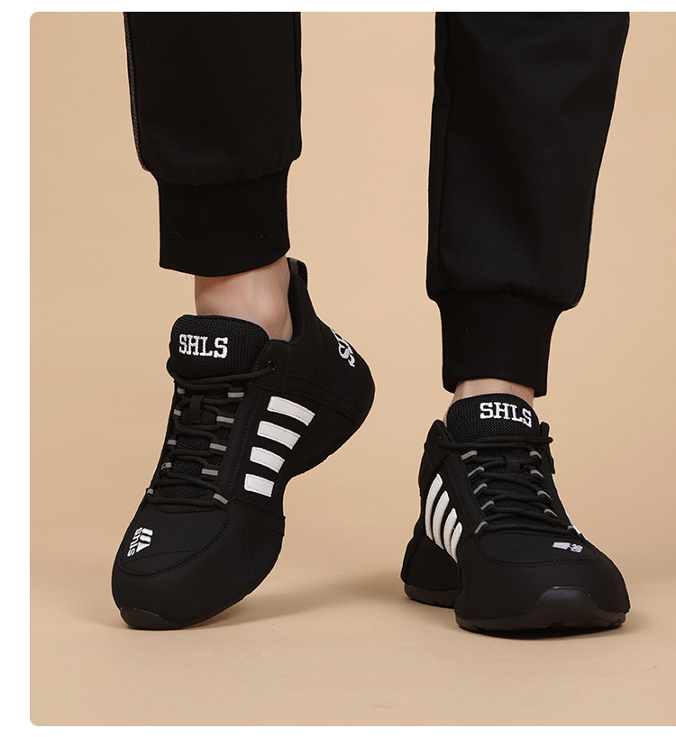【 Bottom 2032 】 Chaussures de danse carrée unisexes à semelles souples et respirantes Pippen Dad Ghost Step Jumping_voghion.com
