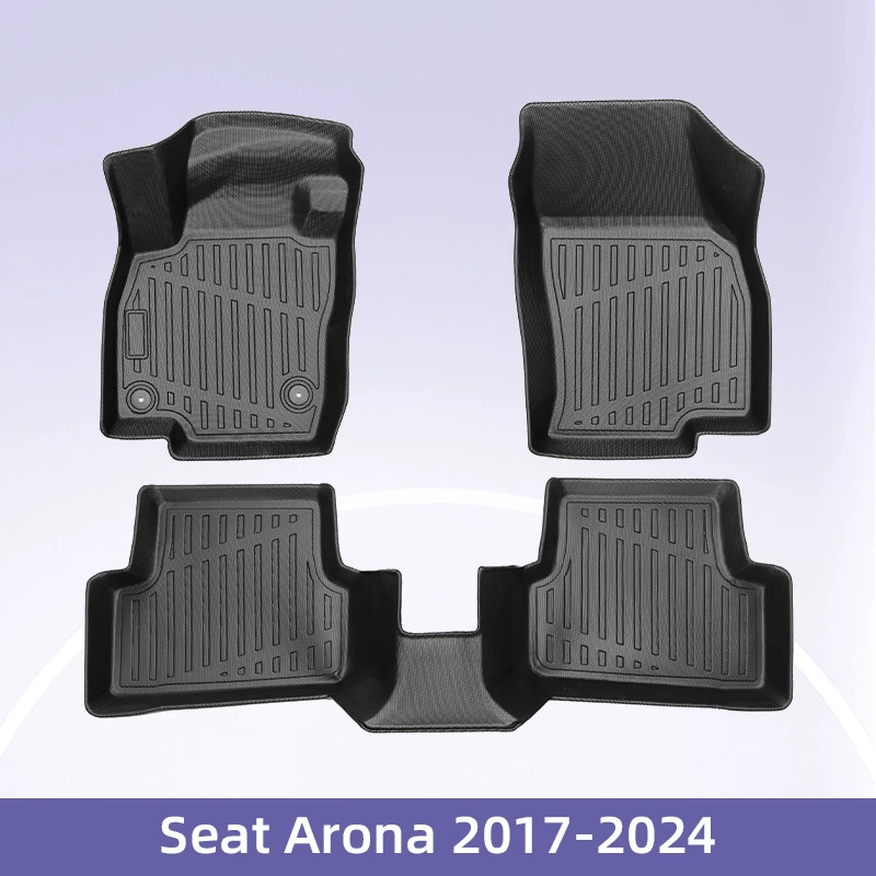 Европа для Seat Arona2017-2024 топлива 3D всепогодный материал TPE коврик для ног