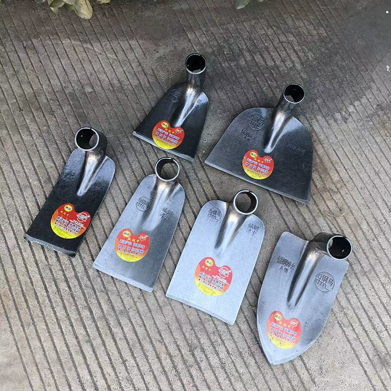 Круглое отверстие мотыга сталь лошадь Марганцовистая Сталь закаленные брюки круглое отверстие небольшая мотыга может быть оснащена лопатой ручка полосы мотыга широкая мотыга зола соскабливание стальная мотыга