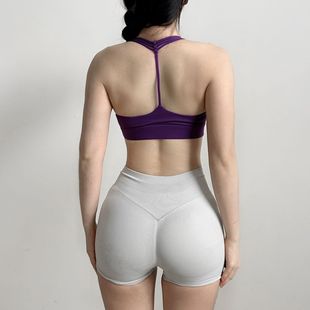 Y-word Beautiful Back Beautiful Neck Sports Underwear Shock Absorption Push-up Pilates Bra Fitness Bra Vest Yoga Clothing 1742