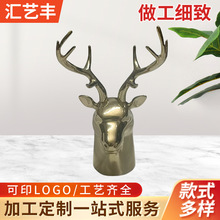 金属香水盖 兽头鹿香水瓶盖化妆瓶香水盖 亚克合金压铸香水瓶盖