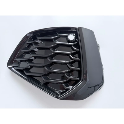 Suitable for Audi A3 Fog Light Frame S-Line Fog Light Cover S3 Sports Version 2021 22 23 24 Models (Light frame) - l-left-black