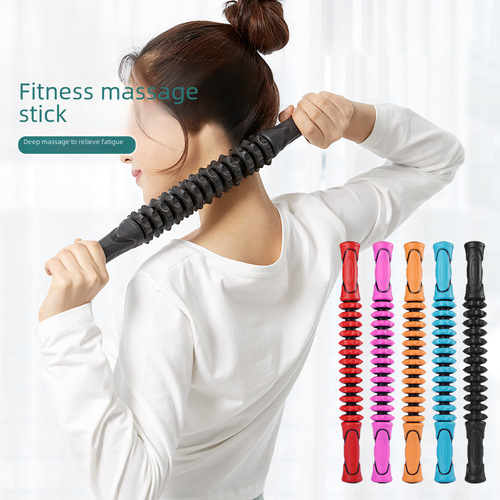 Wolf-tooth massage roller gear muscle massage roller muscle relaxation fascia iliotibial band MuscleRoller wolf-tooth staff