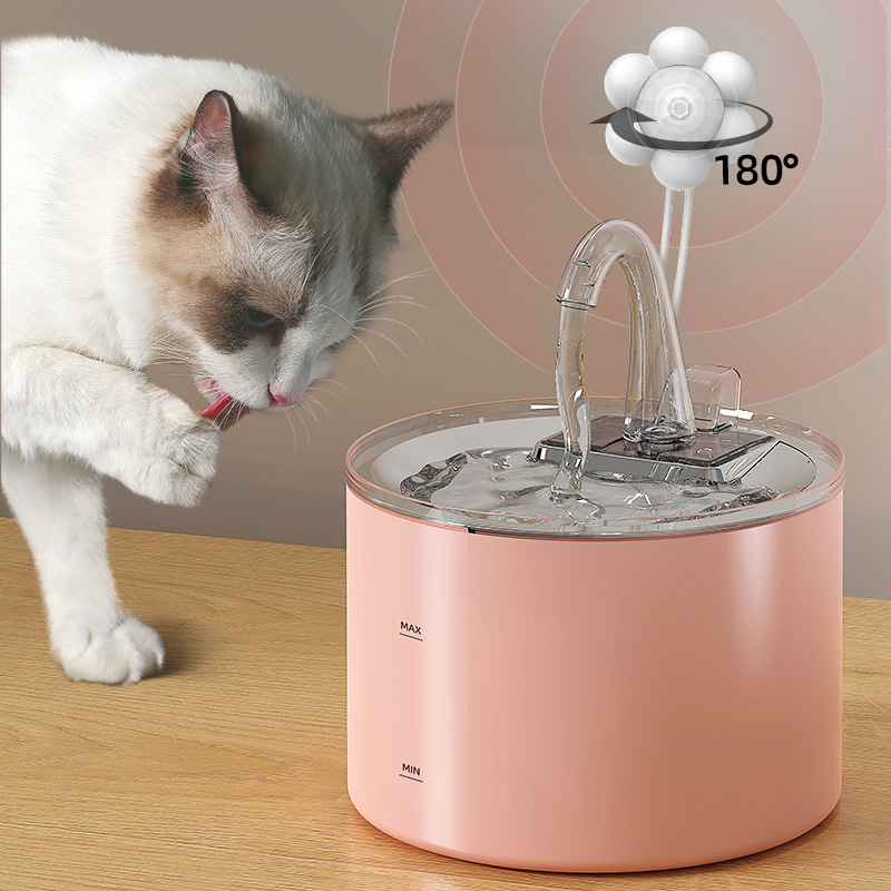 Cerámica gatos bebedores de agua automático filtro silencioso ciclo de flujo de agua viva perros bebedores de agua de mascotas Amazon nuevo