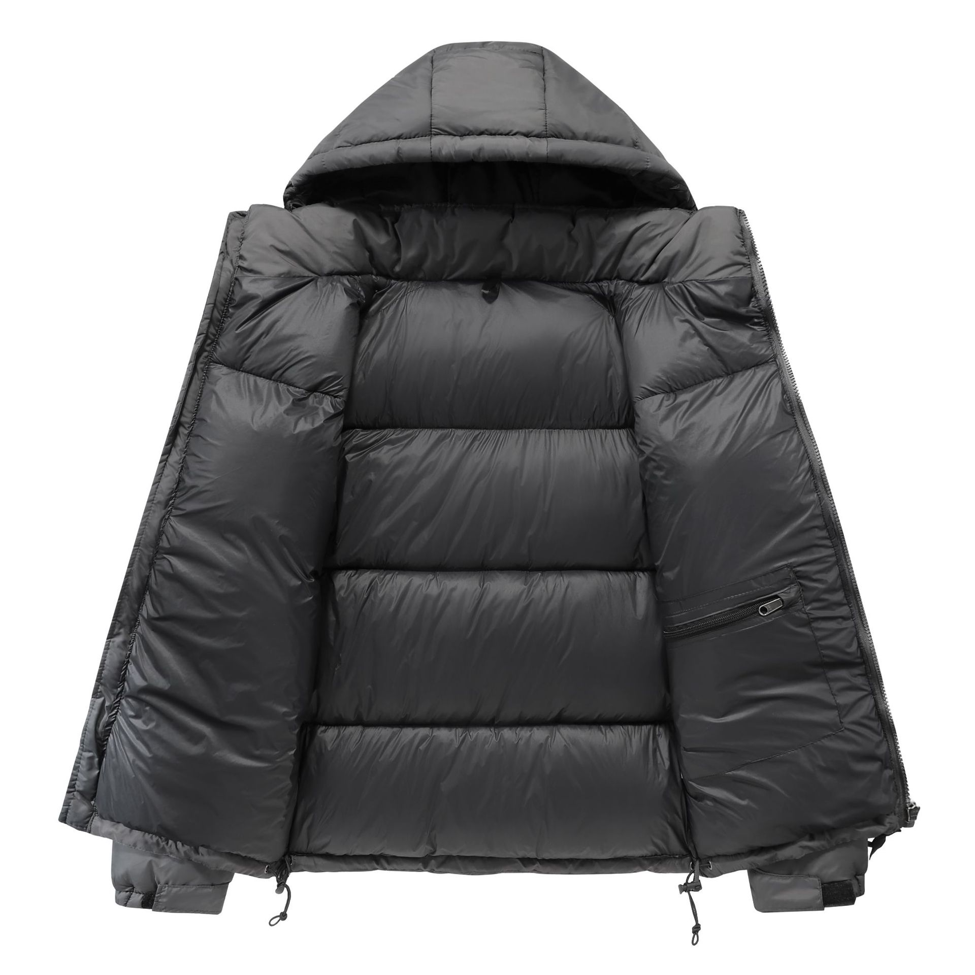 Men's Down Jacket Winter Cotton Coat With Stand Up Collar_voghion.com