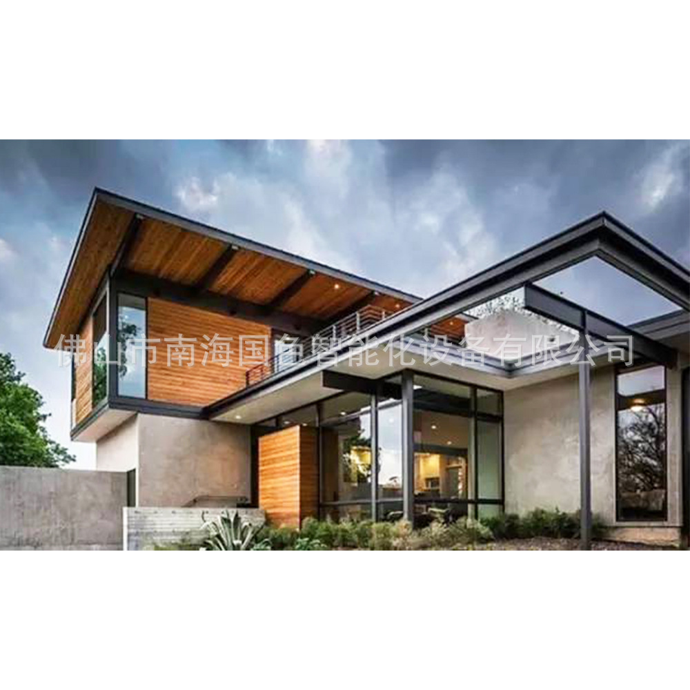 Villa de acero ligero casa rural de construcción propia B & B Hotel Casa extranjera resort casa móvil nudo de acero casa tienda de micro-dormitorio