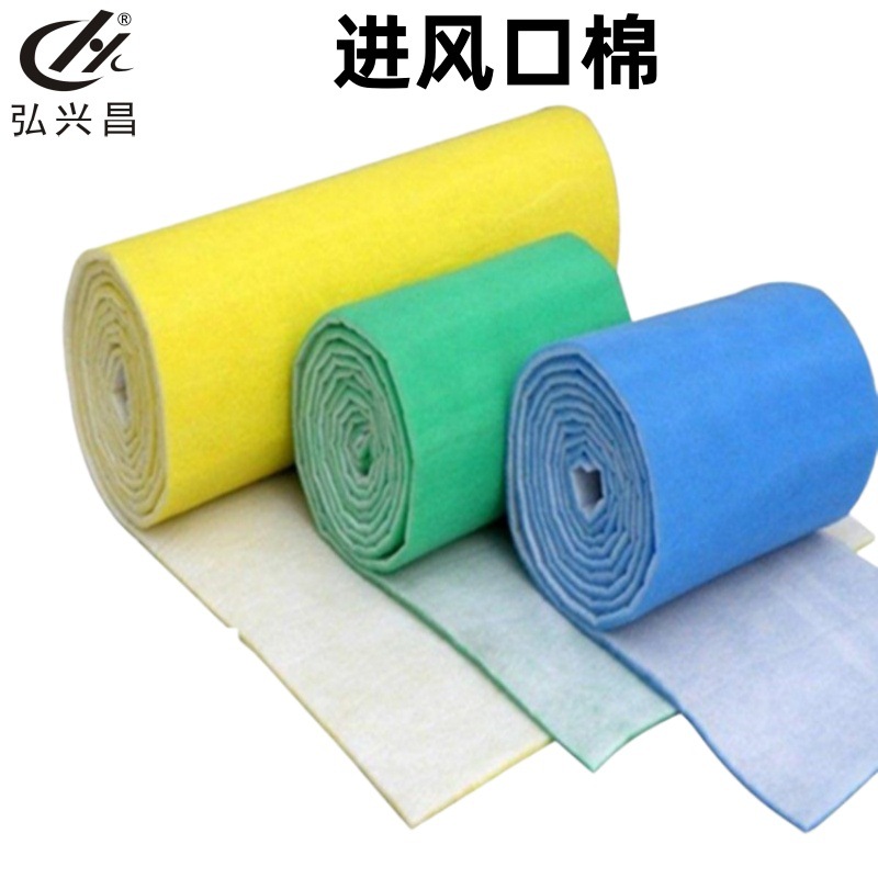 厂家直供 进风口棉 活性碳无纺布 炭纤维钻  板式活性炭过滤器过