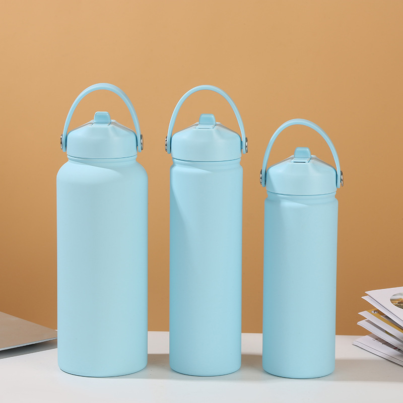 Transfronterizo 304 acero inoxidable taza espacial de gran capacidad taza de agua portátil al aire libre taza de agua deportiva taza de agua deportiva mayorista