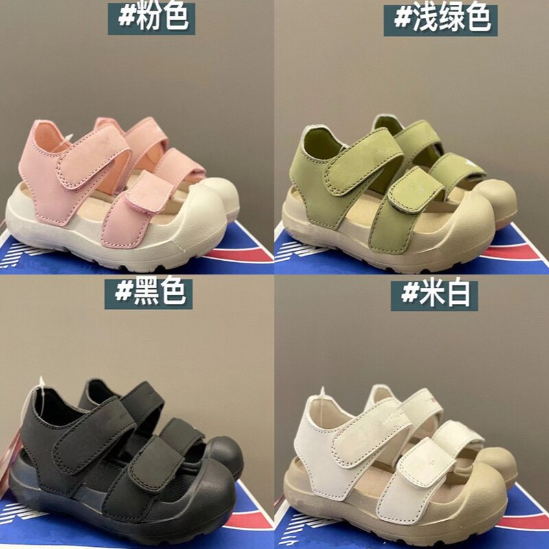 Factory Direct Sale Nb Closed-Toe Foot Protection Baby Children's Sandals for Boys and Girls, Lightweight, Comfortable, Non-Slip