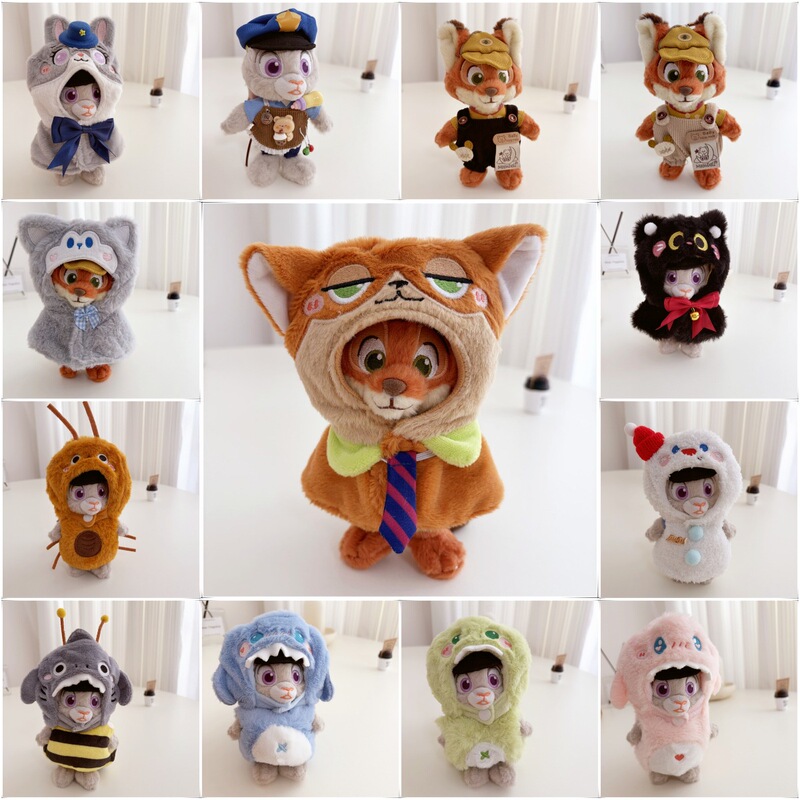 【Only Selling Clothes】Nick the Little Fox Pendant Doll Clothes Shawl Judy Keychain Shawl Cape Sweater 【Only Selling Clothes】Nick the Little Fox Pendant Doll Clothes Shawl Judy Keychain Shawl Cape Sweater