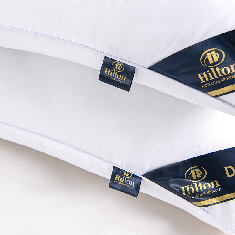 Factory Direct Selling Hilton Pillow and Pillow Core for Hotels, Inns, and Cervical Support Single Person Promotional Gift Pillow