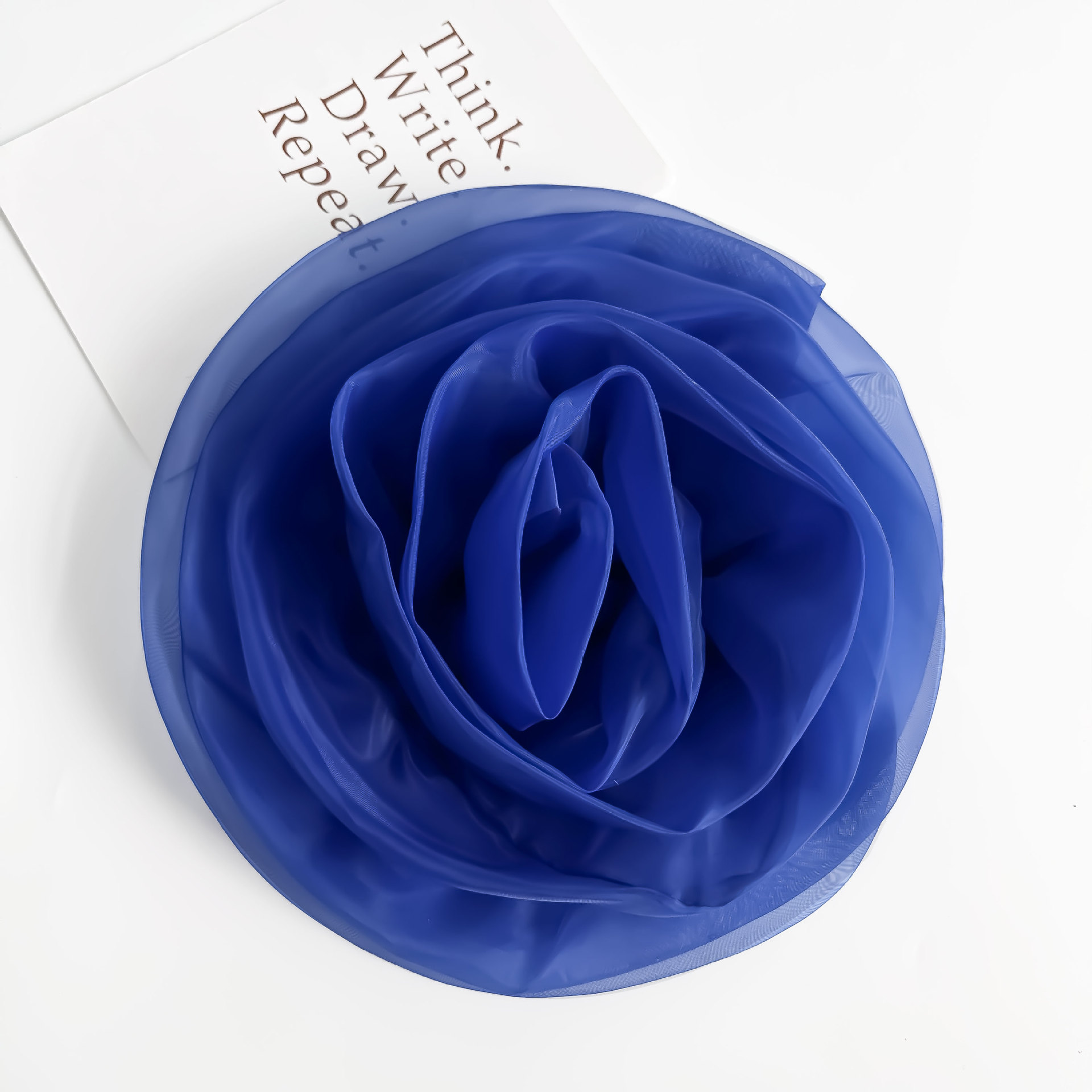 3D ogan camellia hecha a mano DIY material de decoración de cabello vestido de boda vestido de baile accesorios de ropa de espectáculo