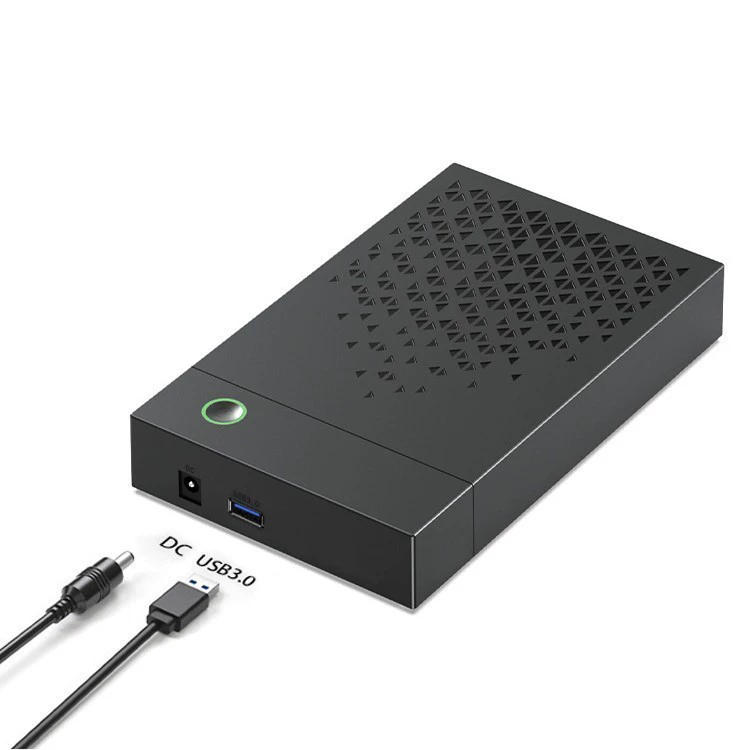 Factory direct sales 3.5-inch hard drive box notebook desktop mechanical solid state Sat universal USB3.0 mobile hard drive box