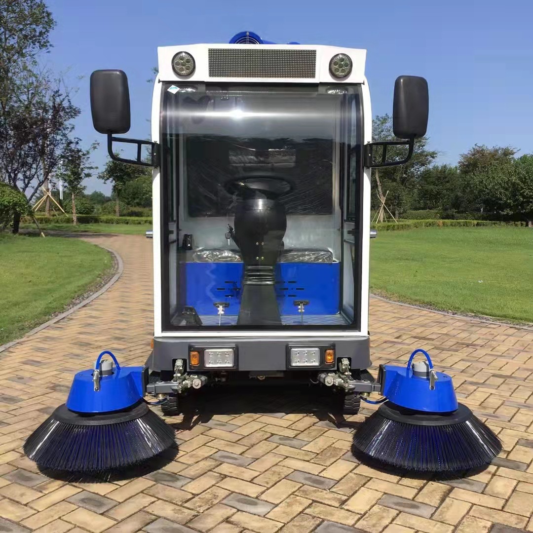 成德环卫电动扫地车 C4电动吸尘车扫路车高效