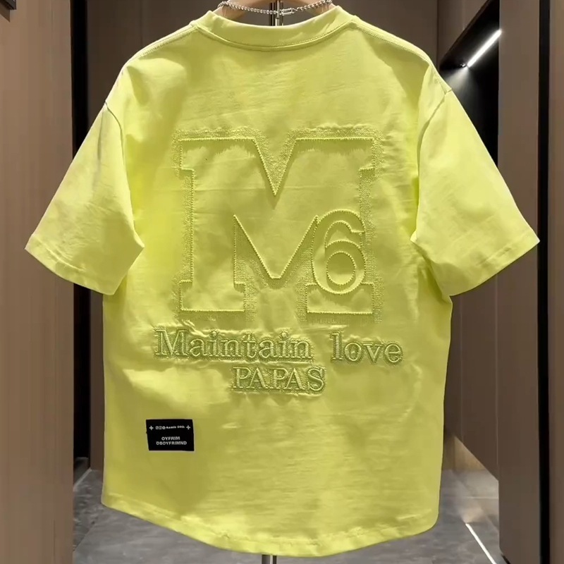 夏の新型半袖メンズファッション刺繍シンプルカジュアルtシャツ上着ファッションカジュアル半袖tシャツ|undefined