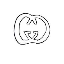 2025年夏季新款guc家男士烫金字母牛奶丝四面弹休闲长裤西裤