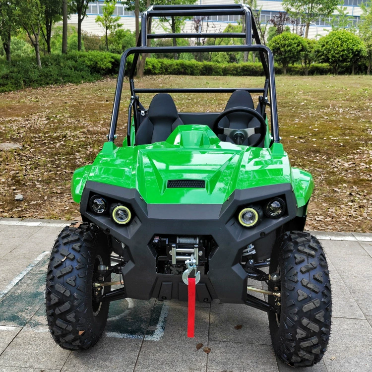 72В2200 электрический UTV пляжный автомобиль All-terrain четырехколесный фермерский автомобиль с карманом фермерский автомобиль снеговый пляжный автомобиль