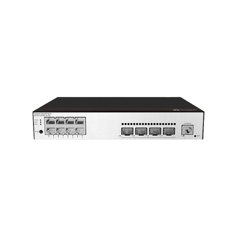 HW Switch S5735-L8T4S-A-V2 Enterprise-level 12 Gigabit Two-Layer Tube Switch Wholesale
