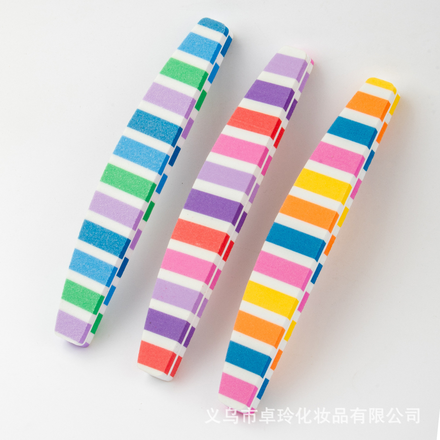 Nueva esponja de alta calidad, ficha de uñas de diamante, tira de pulido, tira de arena de manicuría marrón, alta elasticidad, no se cae arena de manicuría.