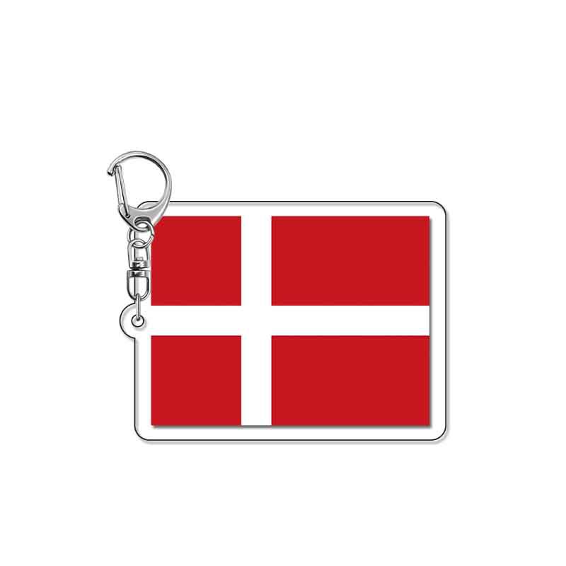 Llavero Conmemorativo de Acrílico de Acrílico Decorativo para Fanáticos del Fútbol y Recuerdos de Viaje