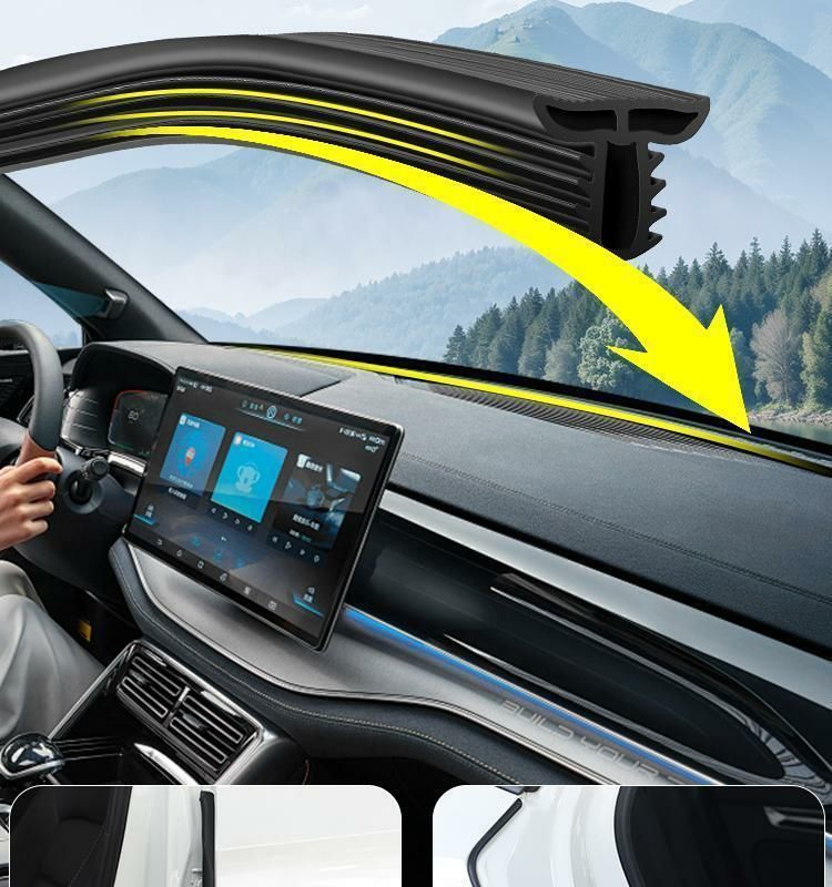 Sealing Strip for A-Pillar, B-Pillar, C-Pillar, and Center Console of Zero Runner C10, C11, C16, T03, C01 for Car Door Gap Soundproofing