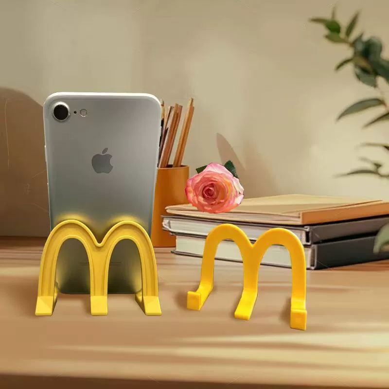 McDonald's милый настольный мобильный телефон держатель ленивый украшение креативный офис портативный держатель студенческий мобильный телефон держатель