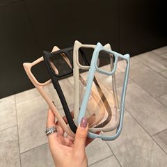 外国貿易猫耳接着電話ケース 16E Apple 17PROMAX シンプル 14/13 オールインクルーシブ 11 落下防止 78 に適しています