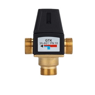 Thermostatic mixing valve cold and hot water automatic adjustment thermostatic 35-60 ℃ adjustable mixing valve cross-border supply