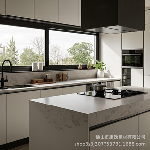 Acrylic Artificial Stone Quartz Stone Pattern Board Cabinet Countertop Manufacturer Wholesale Foreign Trade Processing Countertop