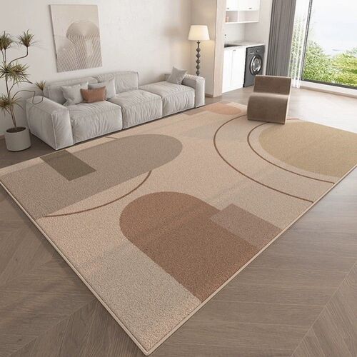 Modern simple imitation cashmere carpet for home large area full carpet bedroom living room non-slip wear-resistant sofa coffee table blanket