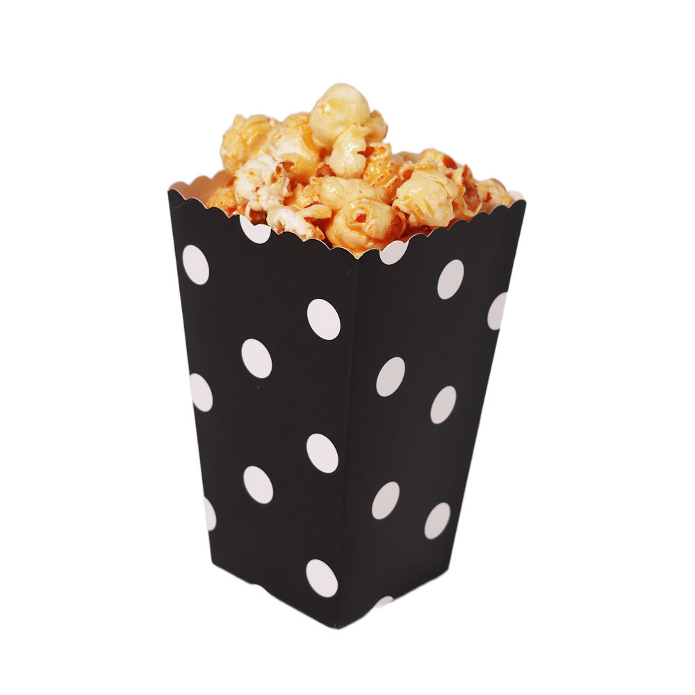 흑백 도트, 5X7X11.5CM, 흰색 카드